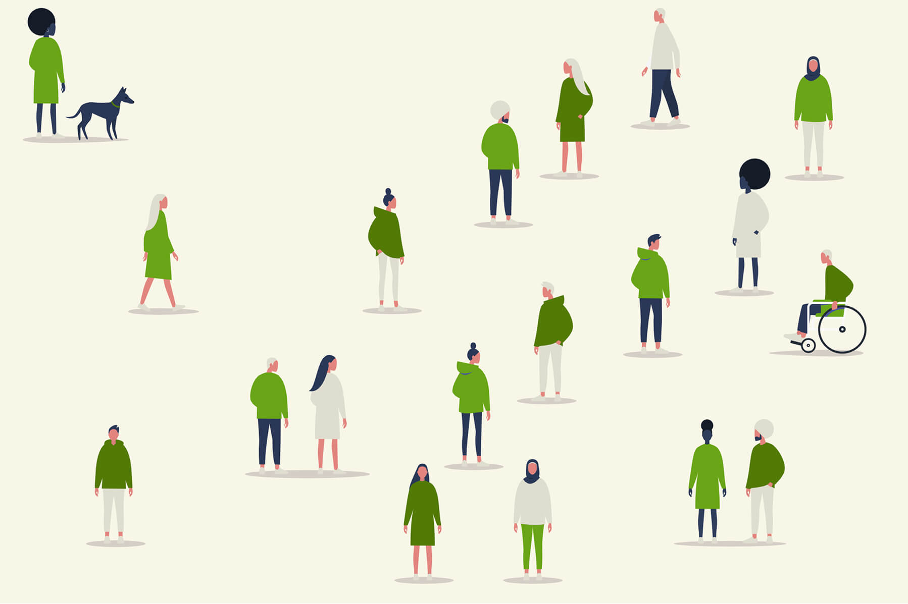 Illustration personnes diverses